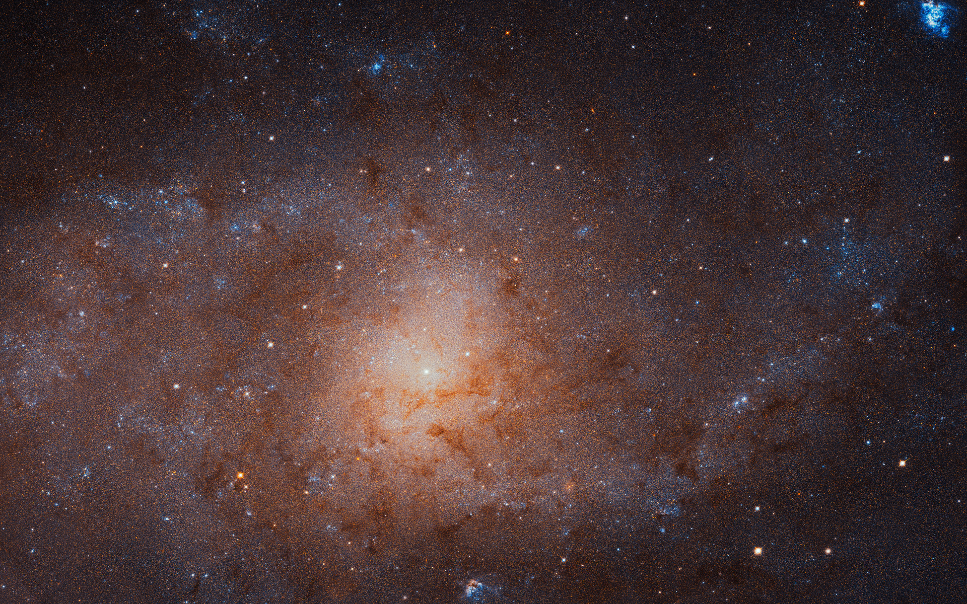 Шикарный снимок телескопа Хаббл с разрешением в 665кк пикселей