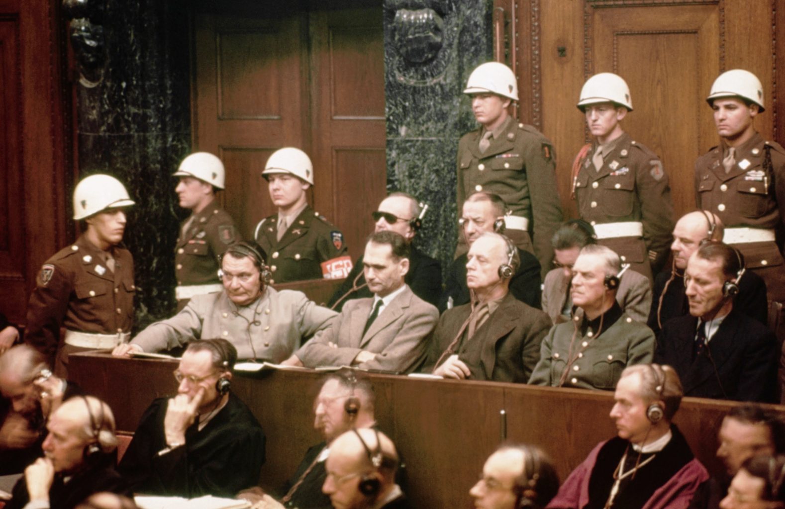 Трое оправданных на Нюрнбергском процессе 